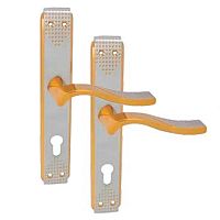 Ручки на планке Anka YALE 72 сатин/золото